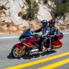 Honda Gold Wing Tour Candy Ardent Red Action