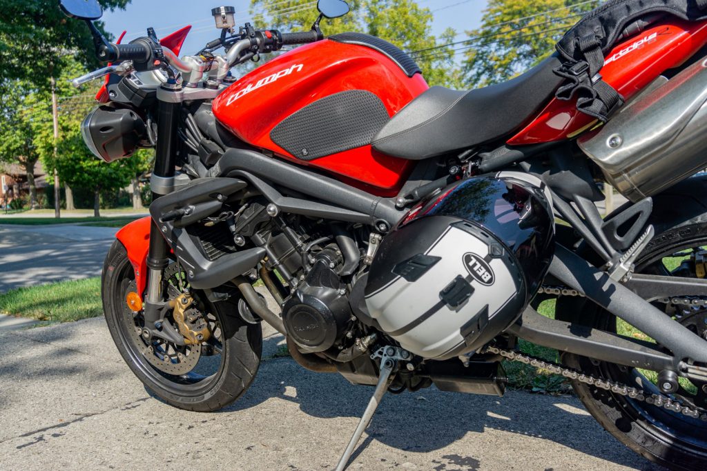 How to Use a Helmet Lock on a Motorcycle 