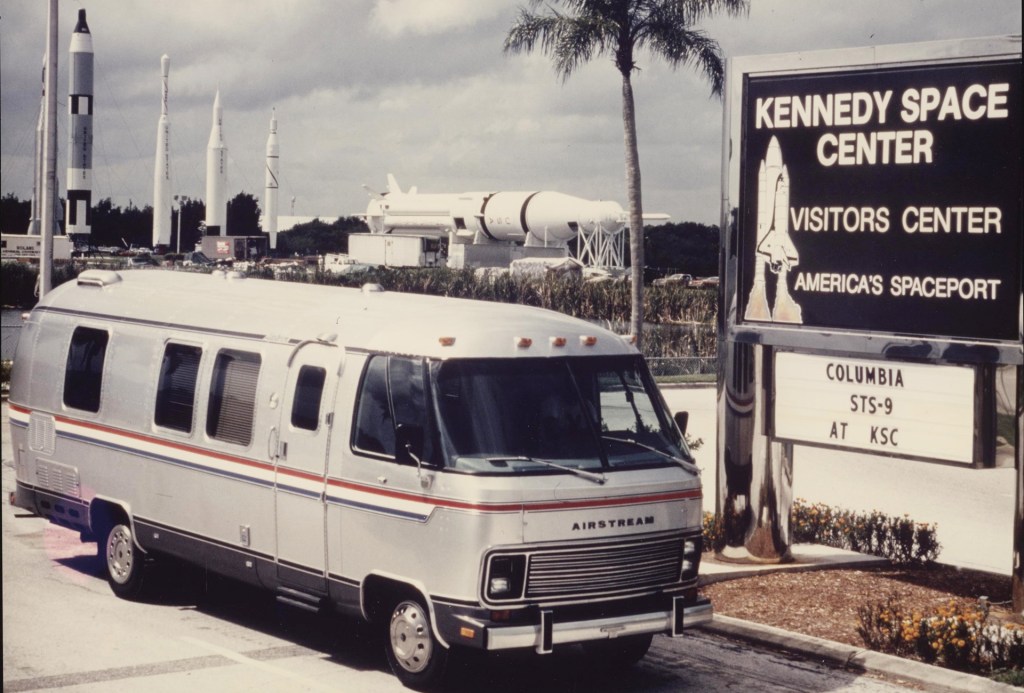 Astrovan Made From Airstream RV At NASA's Kennedy Space Center