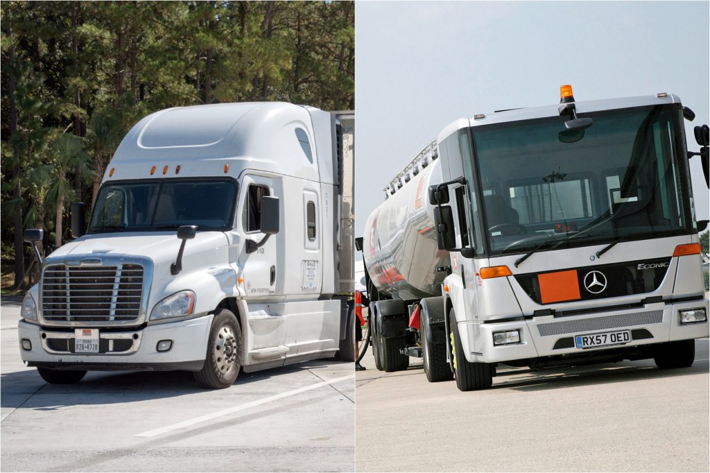 American Semi-Truck Versus European Semi Truck | 