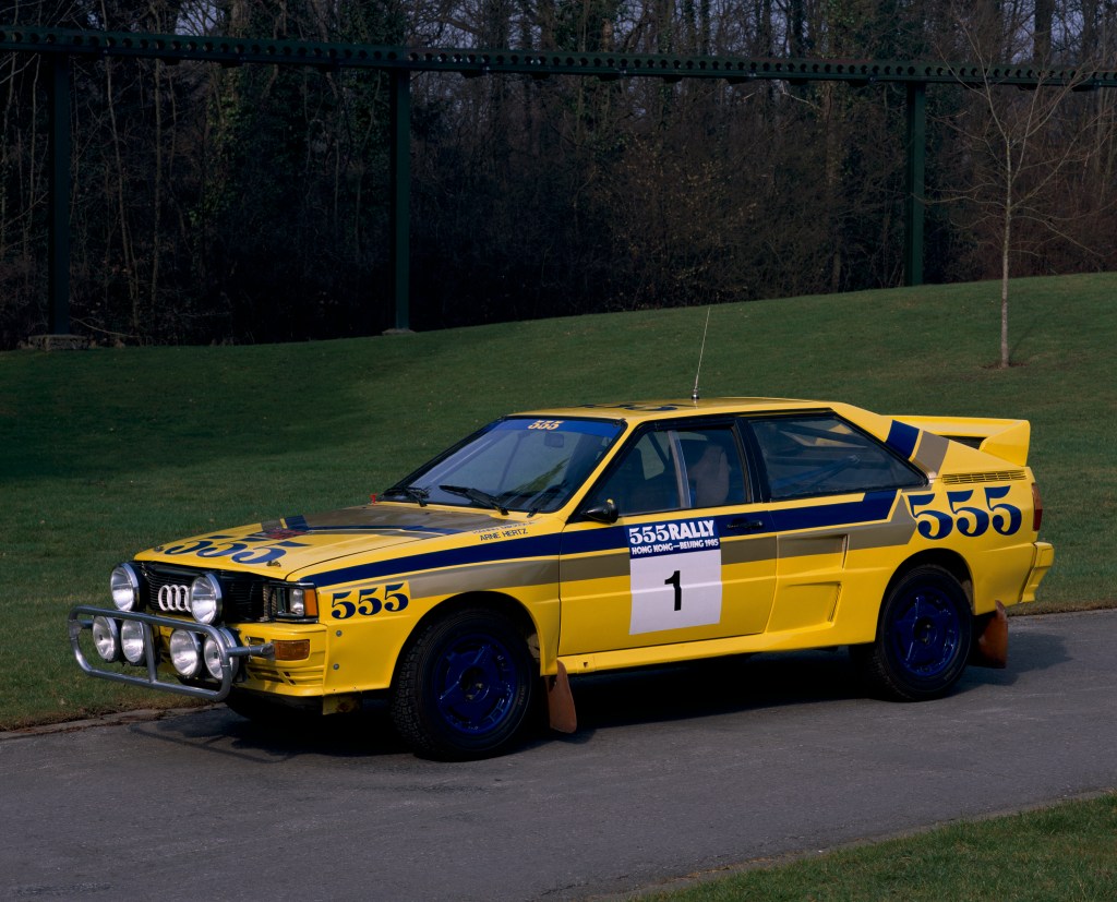 The Audi Quattro is the king of the Group B rally cars