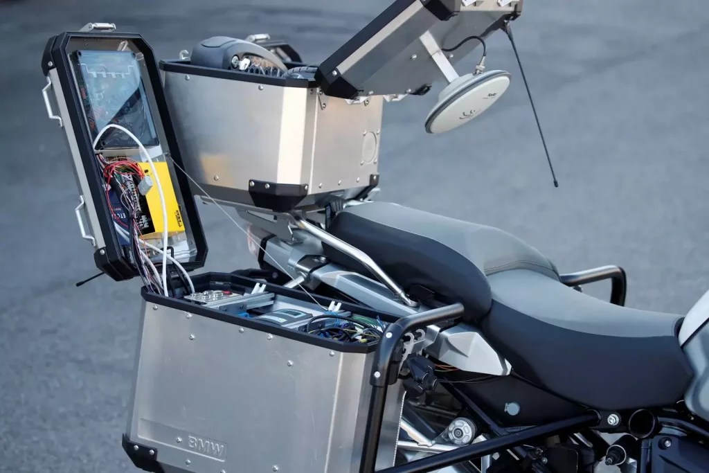 BMW R1200 Self Driving Motorbike Technology
