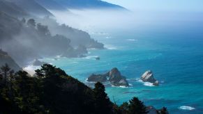 Majestic view of the Big Sur coastline