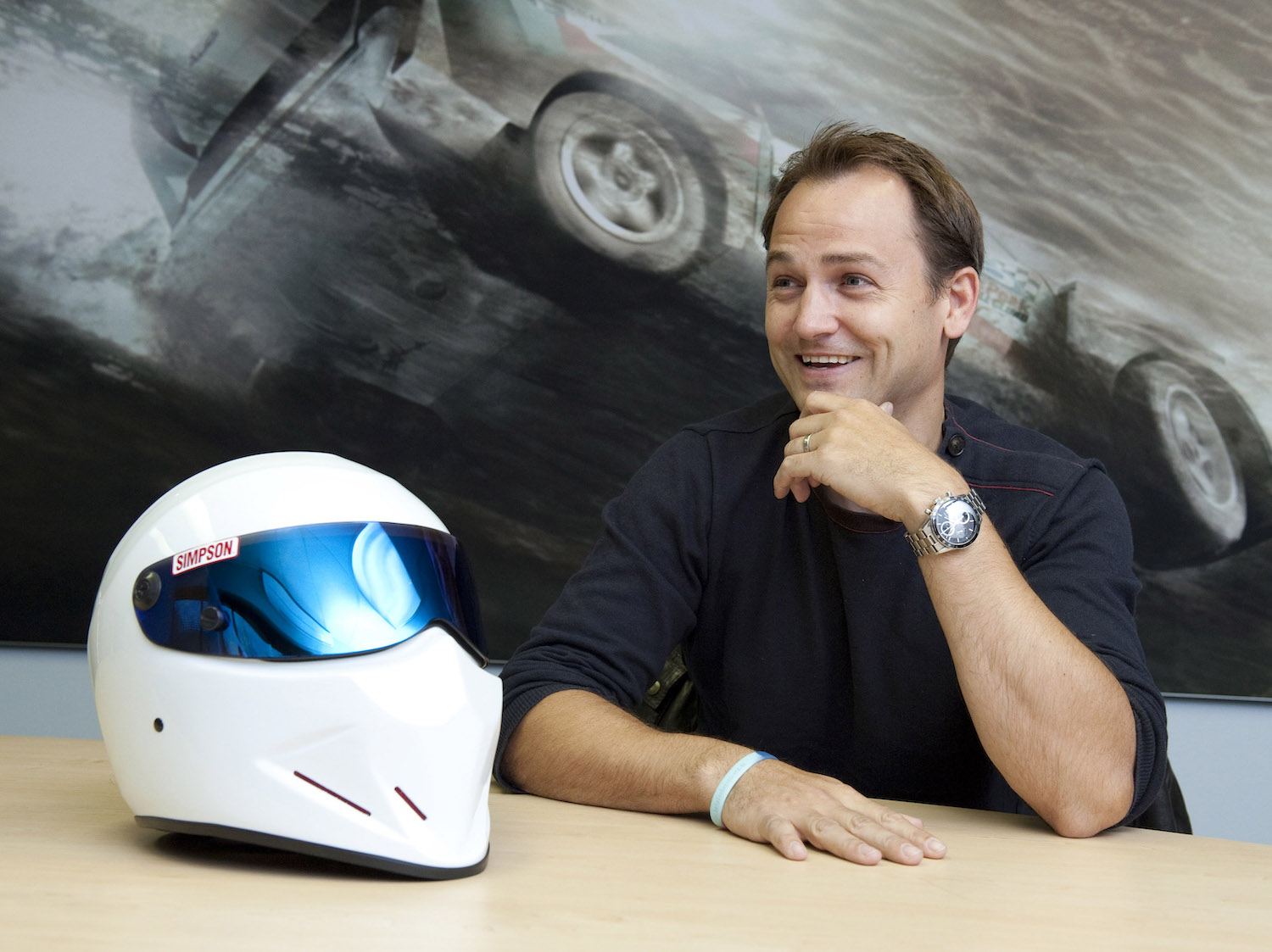 This is a photo of Ben Collins who test drove the Bugatti Chiron Super Sport for drive tribe | Foto24/Gallo Images/Getty Images