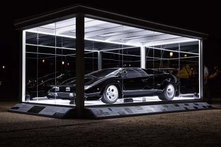 Lamborghini Countach From Cannonball Run Makes History