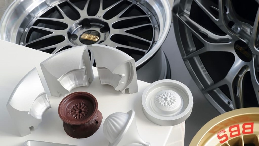 Chocolate wheels, molds, and BBS wheels