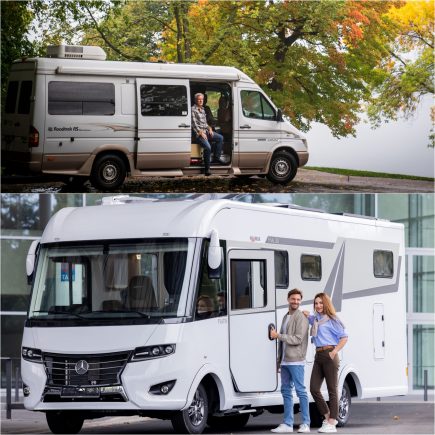 Which Is Better: a Camper Van With Good Fuel Economy, or a Class A RV With a Massive Gas Tank?