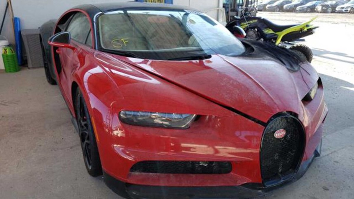 Buy This 3 Mil Bugatti Chiron for a 10th of the Cost, If You're Brave Enough