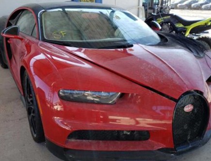 Buy This $3 Mil Bugatti Chiron for a 10th of the Cost, If You’re Brave Enough