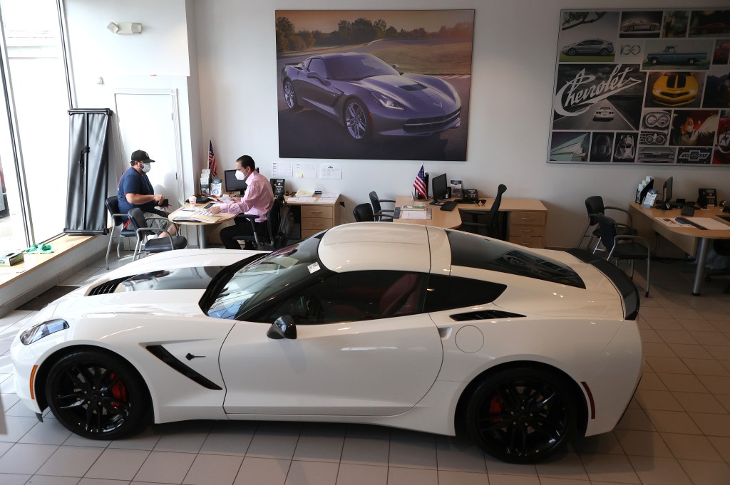 Corvette dealership 