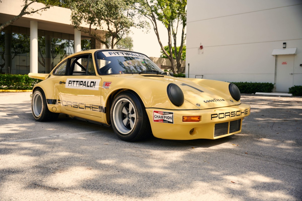 226Mile 1974 Porsche 911 Carrera RSR IROC Belonged to Pablo Escobar