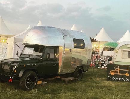Limited Production Land Rover and Airstream Mashup Duckworth “Aerover”
