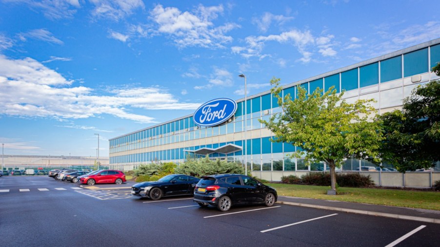 The Ford Halewood plant in northern England. $300 million has been invested to convert this facility into a Ford EV plant