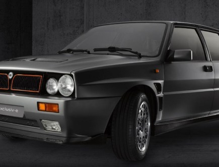 Someone Already Makes a Lancia Delta Integrale EV…Restomod
