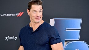 John Cena at a Fast Saga: F9 movie promo event. Jakob Toretto (John Cena) Drives Two Mustangs in Fast and Furious 9. | Dia Dipasupil/Getty Images