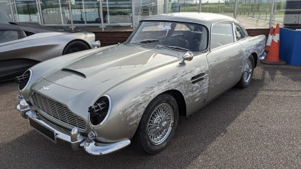 James Bond Drifts A BMW-Powered 1964 Aston Martin DB5 Replica In ‘No Time To Die’