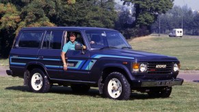 Toyota Land Cruiser SUVs are waking up neighborhoods, but this guy is OK with it