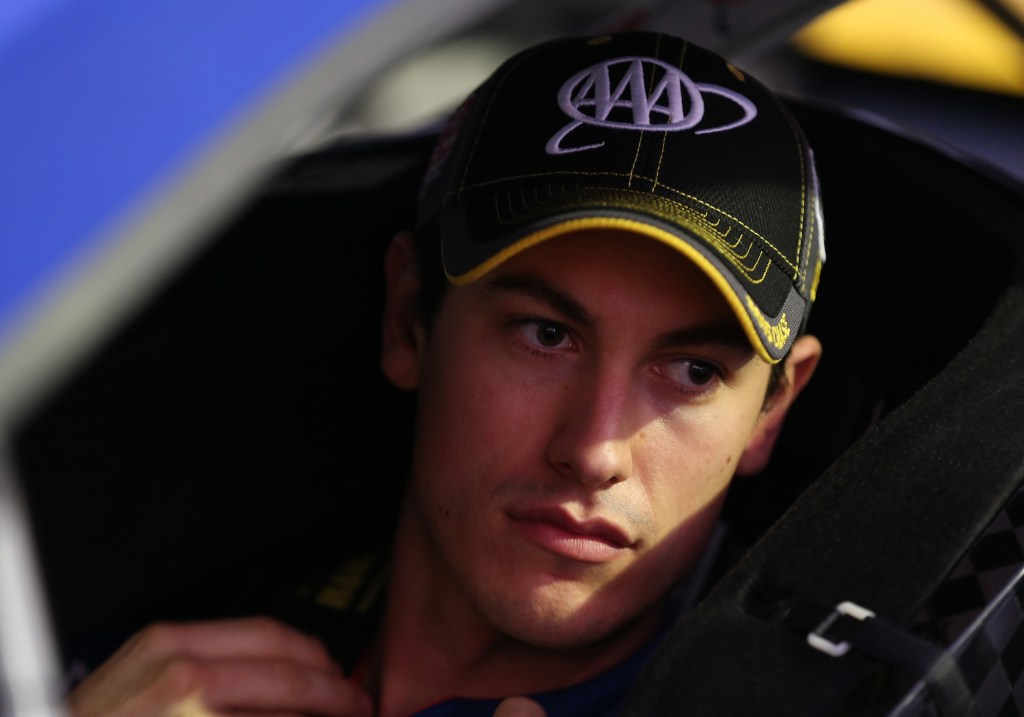 Joey Logano, driver of the #22 AAA Insurance Ford, prepares to drive during Service King qualifying for the NASCAR Sprint Cup Series AAA Texas 500 at Texas Motor Speedway on November 6, 2015 in Fort Worth, Texas. Here's What Drivers Are Saying About NASCAR's Next Gen Cars | Matt Sullivan/NASCAR via Getty Images