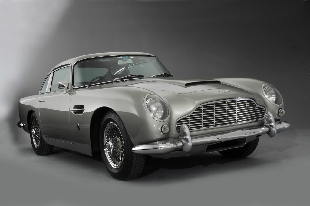1964 Aston Martin DB5 Superleggera. Julia Louis-Dreyfus called Jerry Seinfeld's DB5 unbelievable when she first saw it. | National Motor Museum/Heritage Images/Getty Images