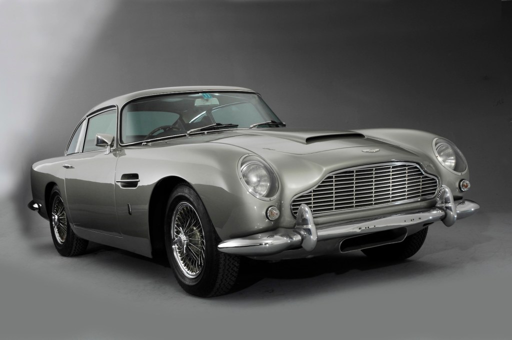 1964 Aston Martin DB5 Superleggera. Julia Louis-Dreyfus called Jerry Seinfeld's DB5 unbelievable when she first saw it. | National Motor Museum/Heritage Images/Getty Images