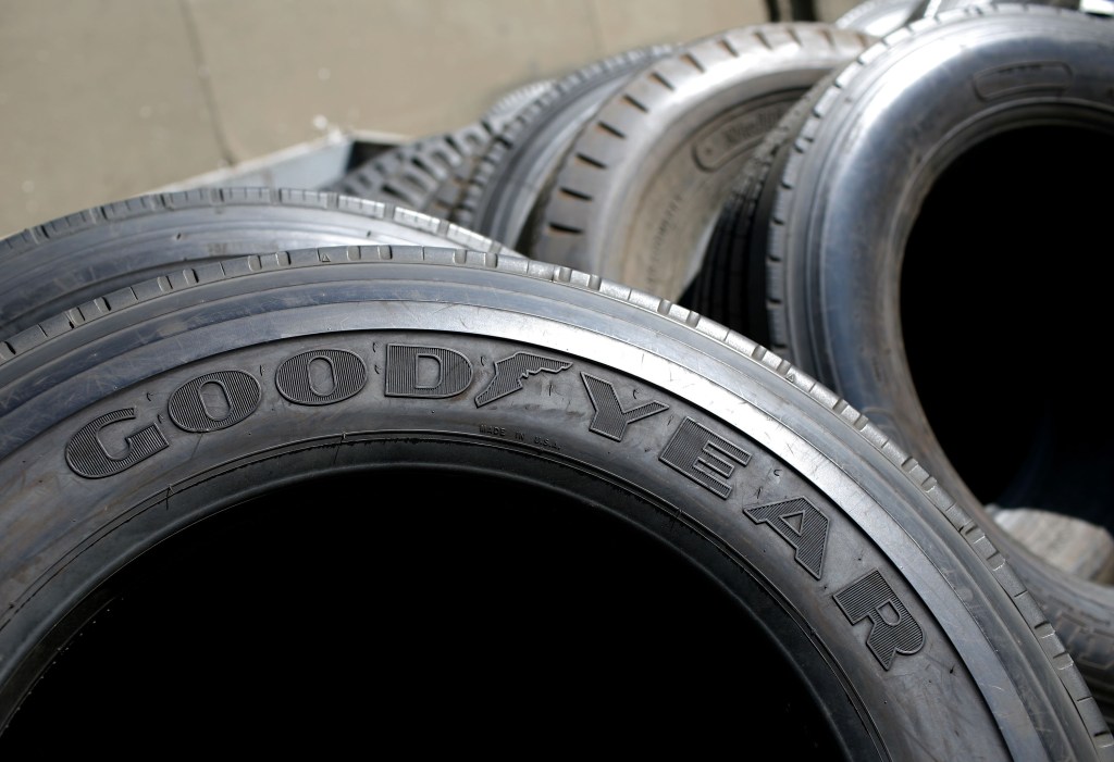 Goodyear Logo On Tire