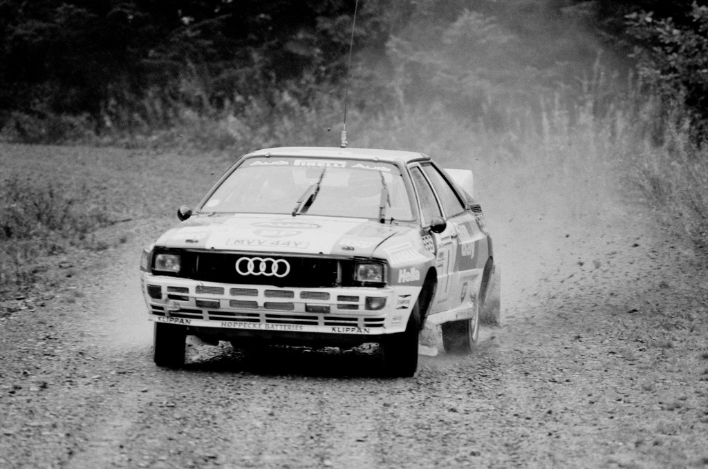 This 1980s Audi Quattro is one of the coolest Group B rally cars ever