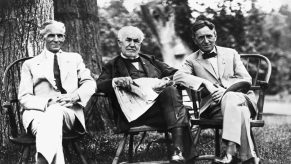 Henry Ford, Thomas Edison, and Harvey Firestone