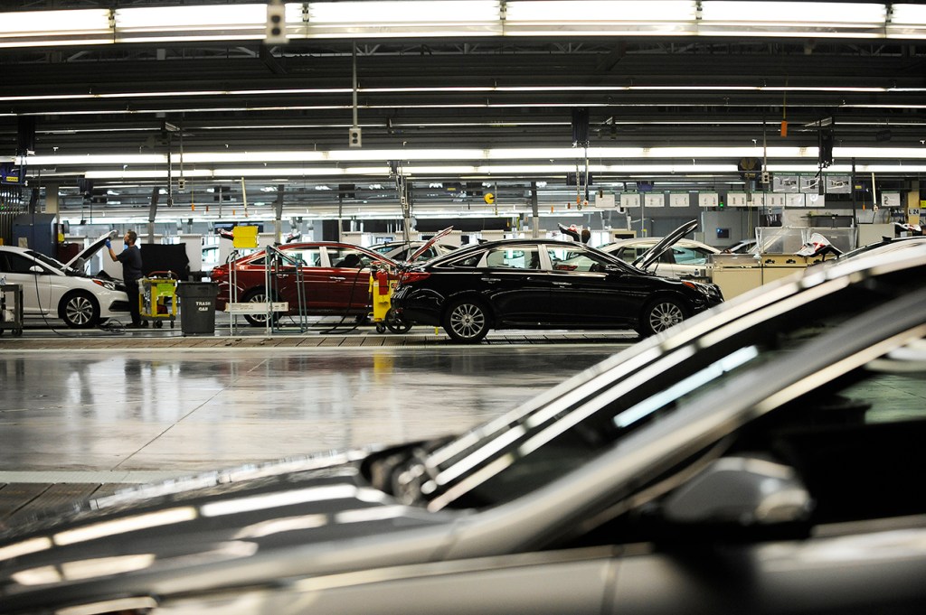 Hyundai Motors Alabama manufacturing plant