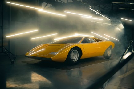 First Ever Lamborghini Countach Gets Reconstructed