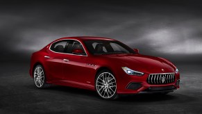Maserati Ghibli sedan. A new Stellantis EV platform is coming and two Maserati sedans will be utilizing that platform.
