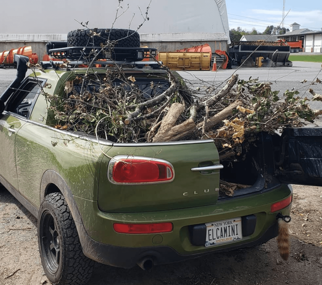 Mini Clubman custom pickup