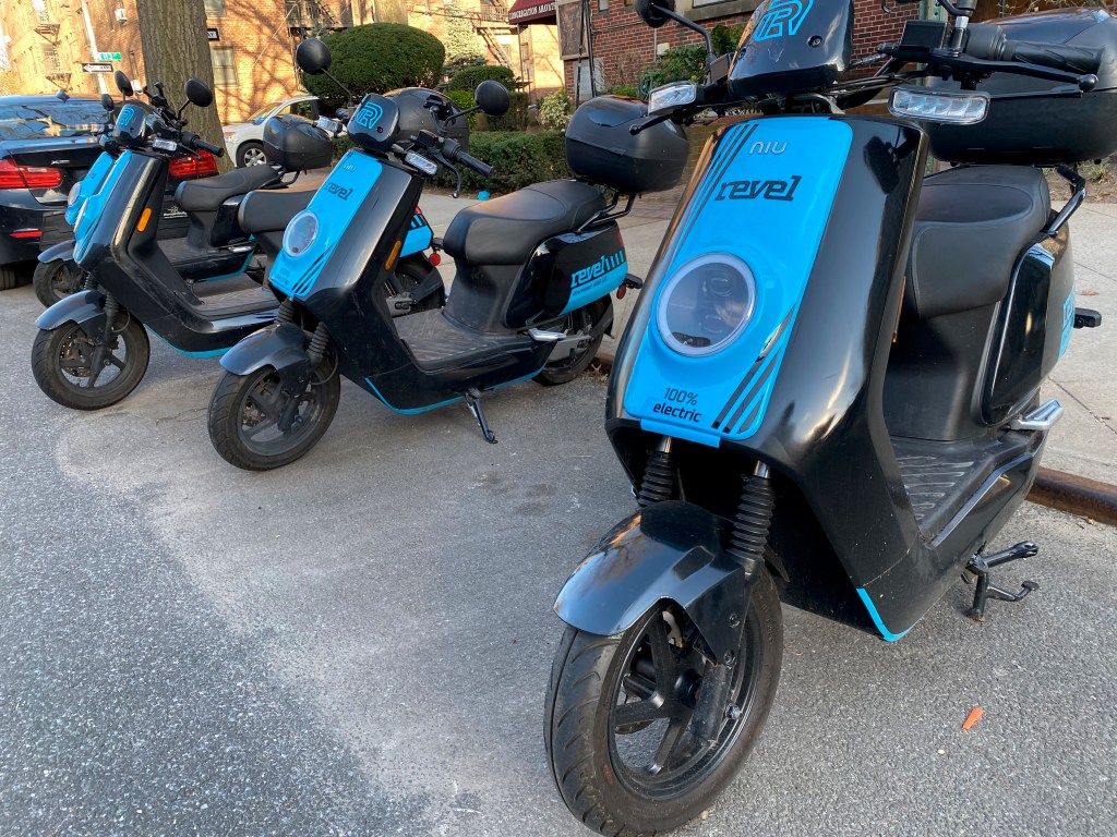 Revel Electric Moped Rideshare Service