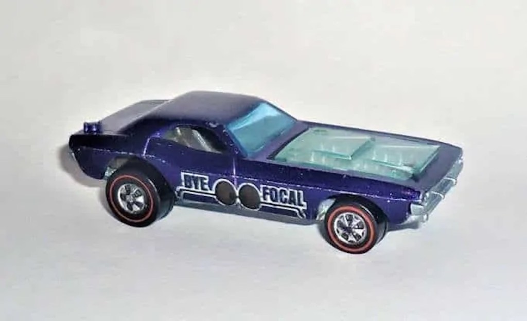 1971 Spectraflame Purple Bye Focal hot wheels