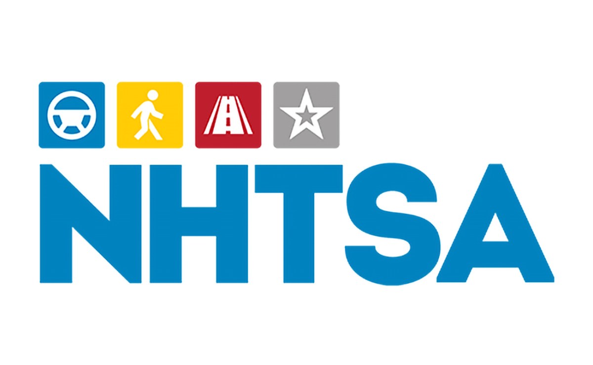 The National Highway Traffic Safety Administration (NHTSA) logo. The NHTSA is requesting information from Tesla about the Tesla Full Self-Driving beta program