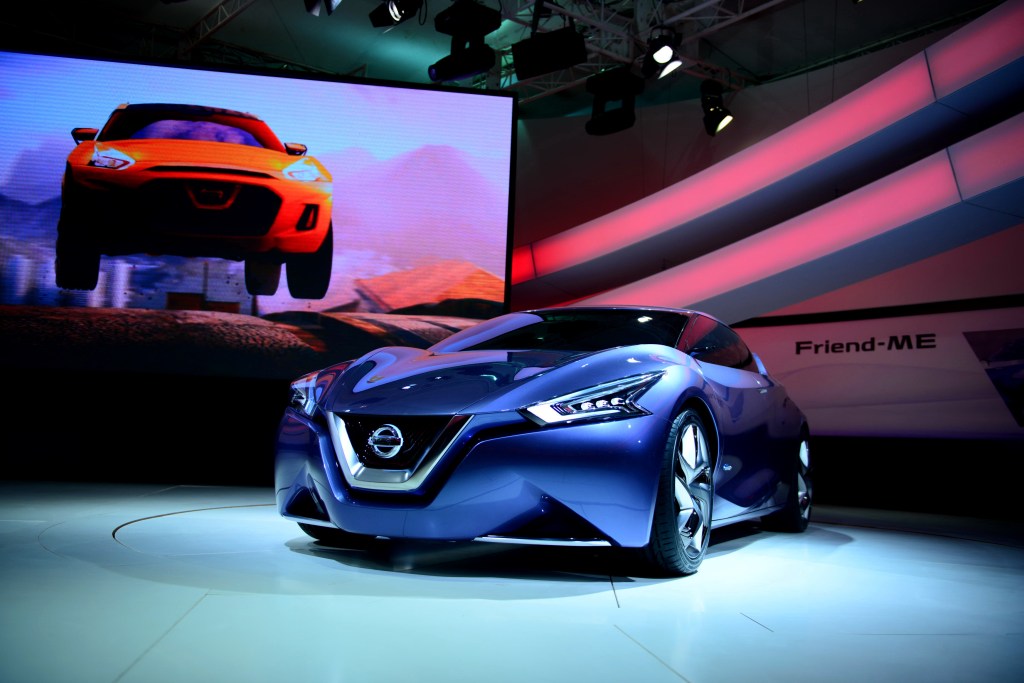 The Nissan Friend-Me concept from the Auto Expo in Indiana in 2013