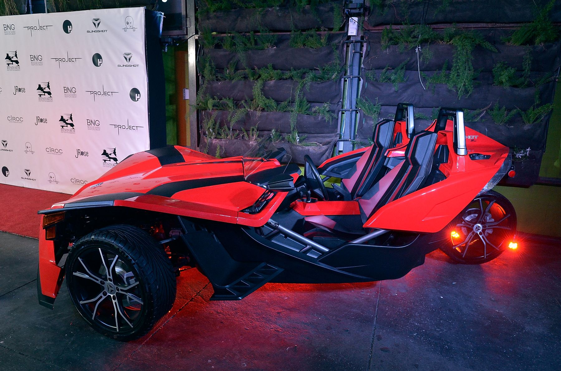 The Polaris Slingshot at the BET Awards After Party in Los Angeles, California
