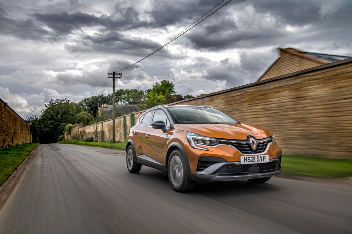 The Renault Captur E-Tech EV vehicle. Renault may produce up to 300,000 less vehicles than anticipate dude to the global chip shortage and semiconductor shortage