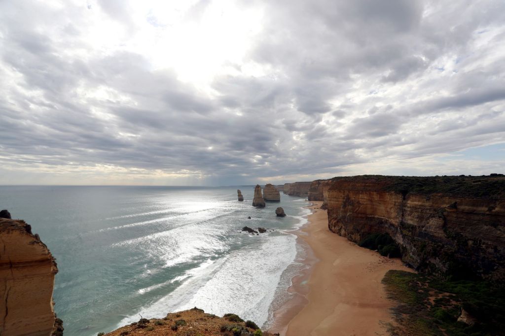Twelve Apostles limestone formations near the Great Ocean Road in Australia Xavier Laine - Getty Images
