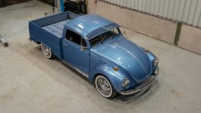 custom Volkswagen Beetle pick up truck