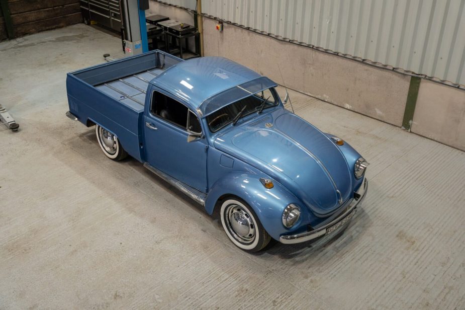 custom Volkswagen Beetle pick up truck