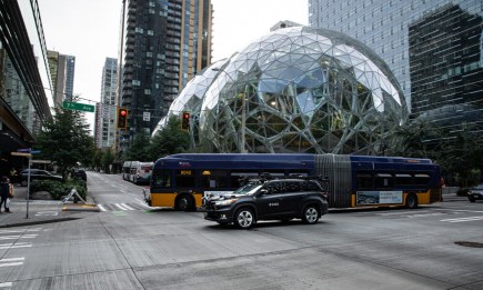 Zoox Autonomous Vehicles Testing In Seattle