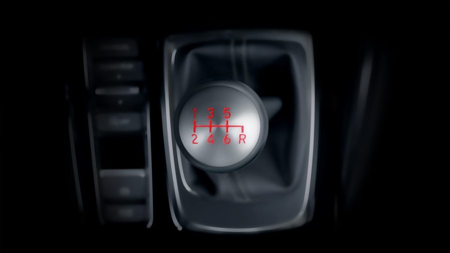 The manual transmission in the new Acura Integra