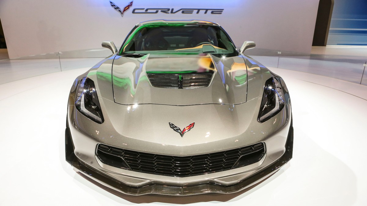 2015 Corvette Z06 on display in Toronto