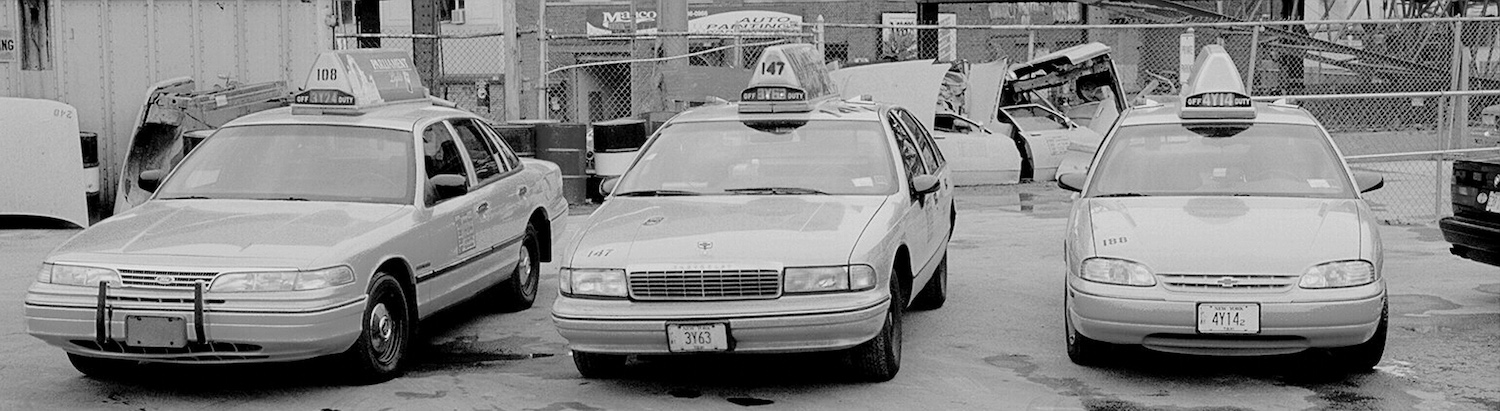 Chevrolet Caprice taxi cab in New York