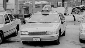 Chevrolet Caprice taxi cab in New York