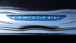 Chrysler logo on a car