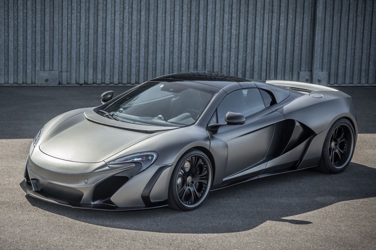 FAB Design McLaren MP4-12C "Vayu RPR" parked outside