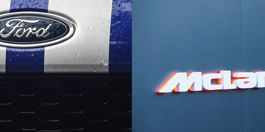 Ford and McLaren logo