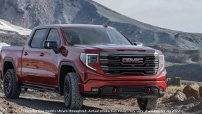 2022 GMC Sierra 1500 AT4X parked in the mountains.