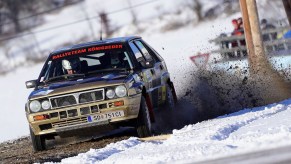 Lancia Delta Integrale racing in Austria